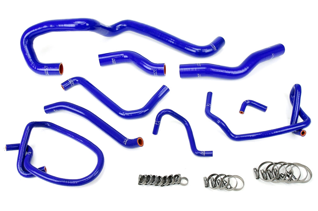 HPS 57-1423-BLUE Blue Silicone Radiator Hose For 2006-2014 Miata 2.0L