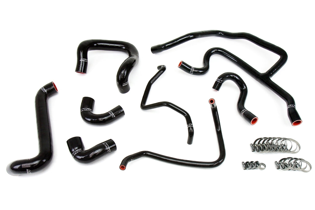 HPS Black Radiator Hose Kit For 1988-1992 E30 325i 325is 325ix 2.5L US-Spec