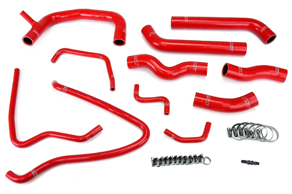 HPS 57-1432-RED Red Silicone Radiator Hose For 2000-2005 MR2 Spyder 1.8L