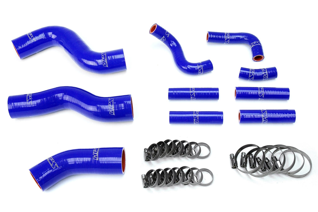 HPS Blue Radiator Hose Kit For 1992-1997 Land Cruiser FJ80 4.5L I6