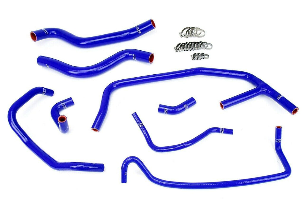 HPS Blue Silicone Radiator/Heater Hose For 2015-2019 Mustang Ecoboost 2.3L Turbo