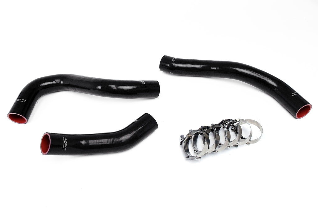 HPS Black Radiator Hose For 2008-2010 F450 Powerstroke 6.4L Diesel