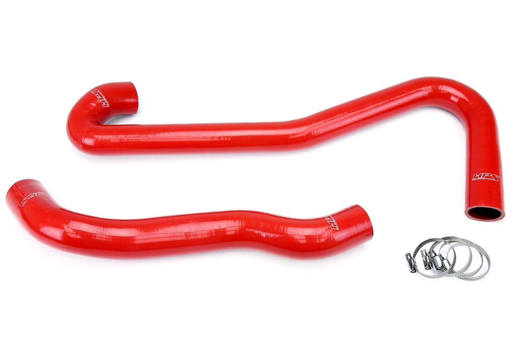 HPS Red Silicone Radiator Hose For 2009-2010 Grand Cherokee SRT8 6.1L V8 WK1