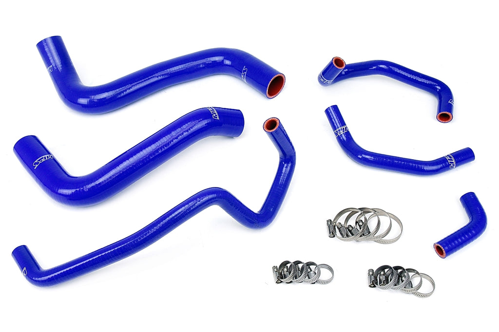 HPS Blue Silicone Radiator/Heater Hose For 03-09 GX470 4.7L V8 Left Hand Drive