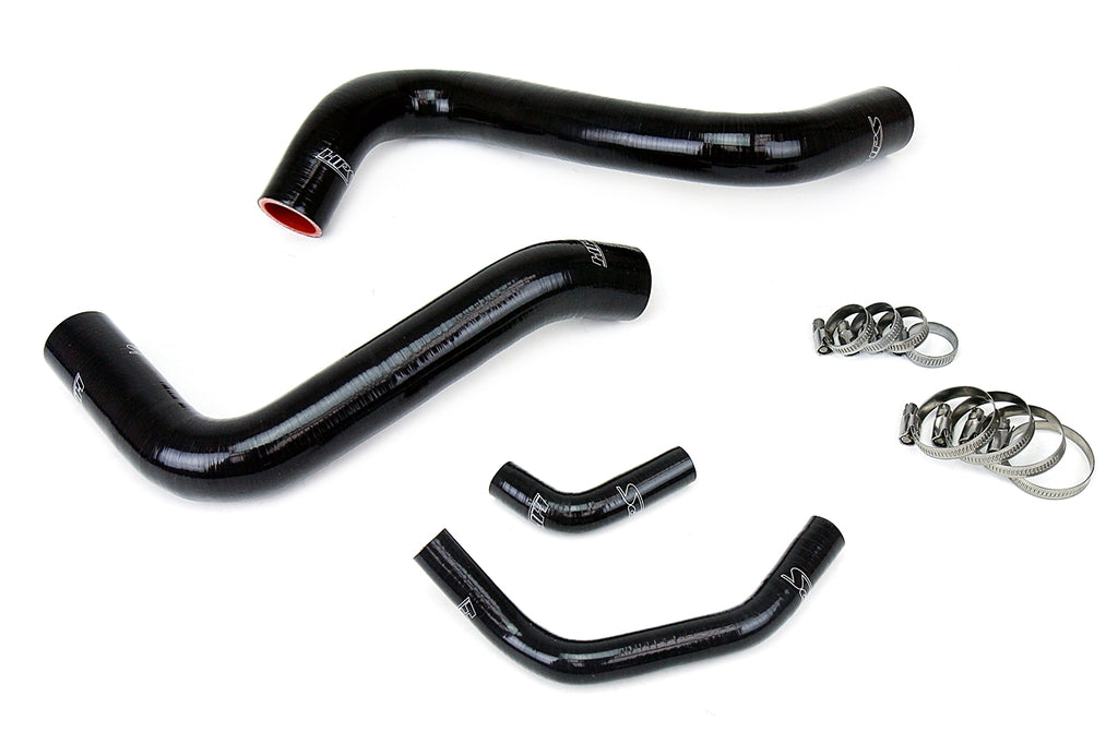 HPS 57-1467R-BLK-2 Black Silicone Radiator Hose For 2003-2009 GX470 4.7L V8