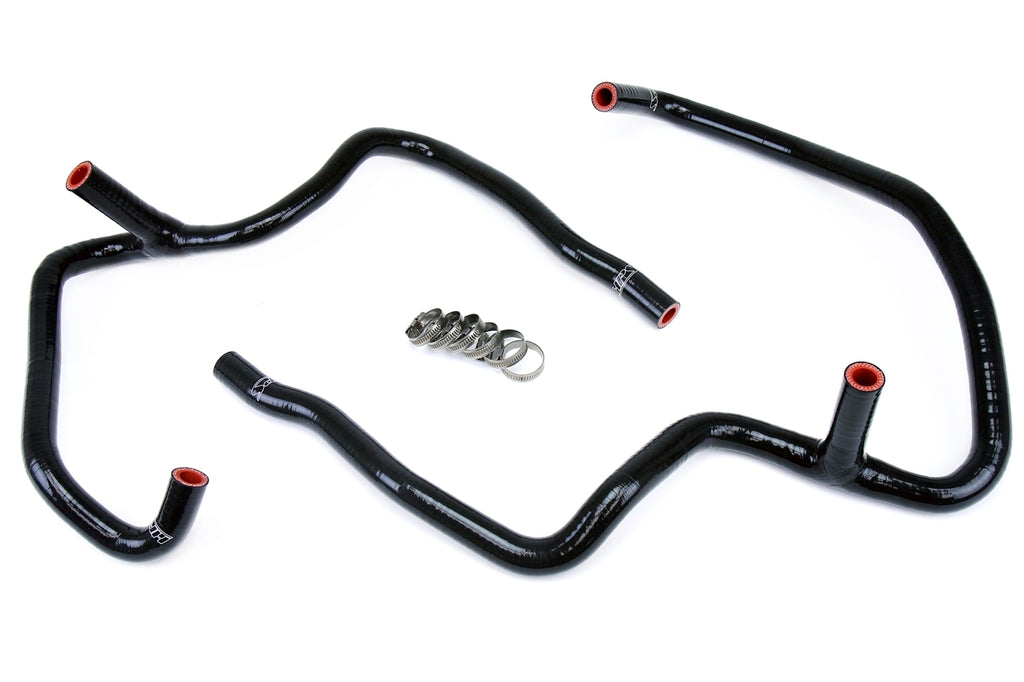 HPS Black Silicone Heater Hose For 2006-2010 Commander 5.7L V8 with Rear A/C