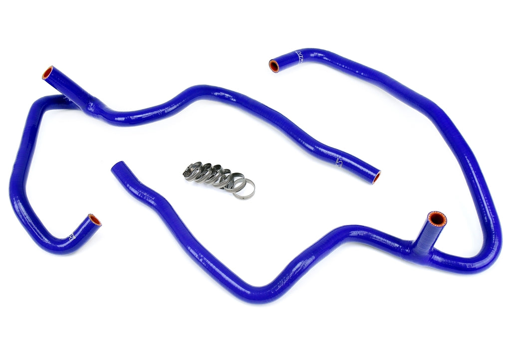 HPS Blue Silicone Heater Hose For 2006-2010 Commander 5.7L V8 with Rear A/C