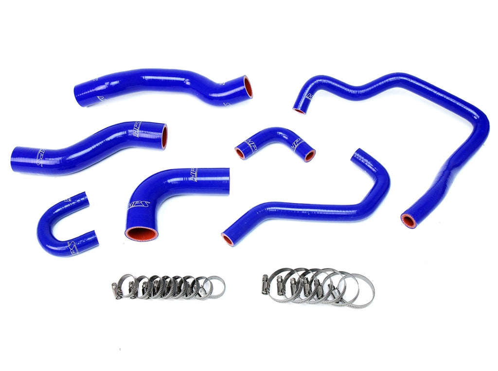 HPS Blue Radiator Hose Kit For 89-95 Pickup 22RE Non Turbo EFI Left Hand Drive