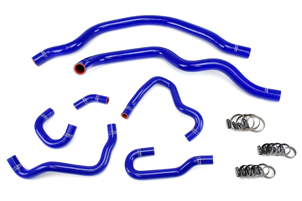 HPS 57-1489-BLUE Blue Silicone Radiator/Heater Hose For 2000-2005 S2000