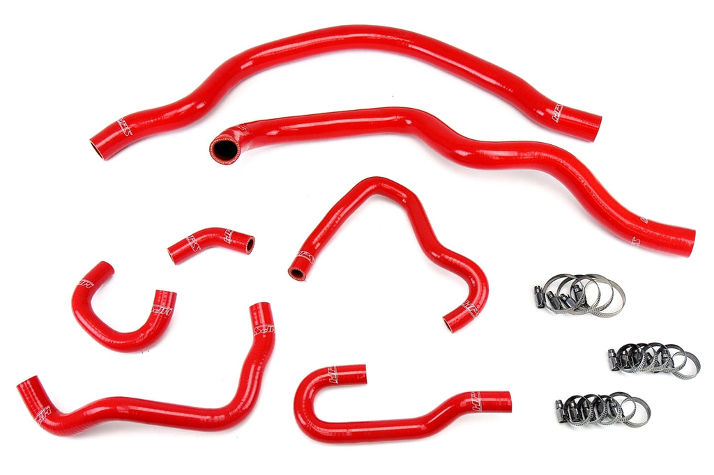 HPS 57-1489-RED Red Silicone Radiator/Heater Hose For 2000-2005 S2000