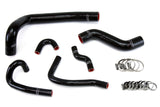 HPS 57-1491-BLK Black Silicone Radiator/Heater Hose For 1993-1995 RX7