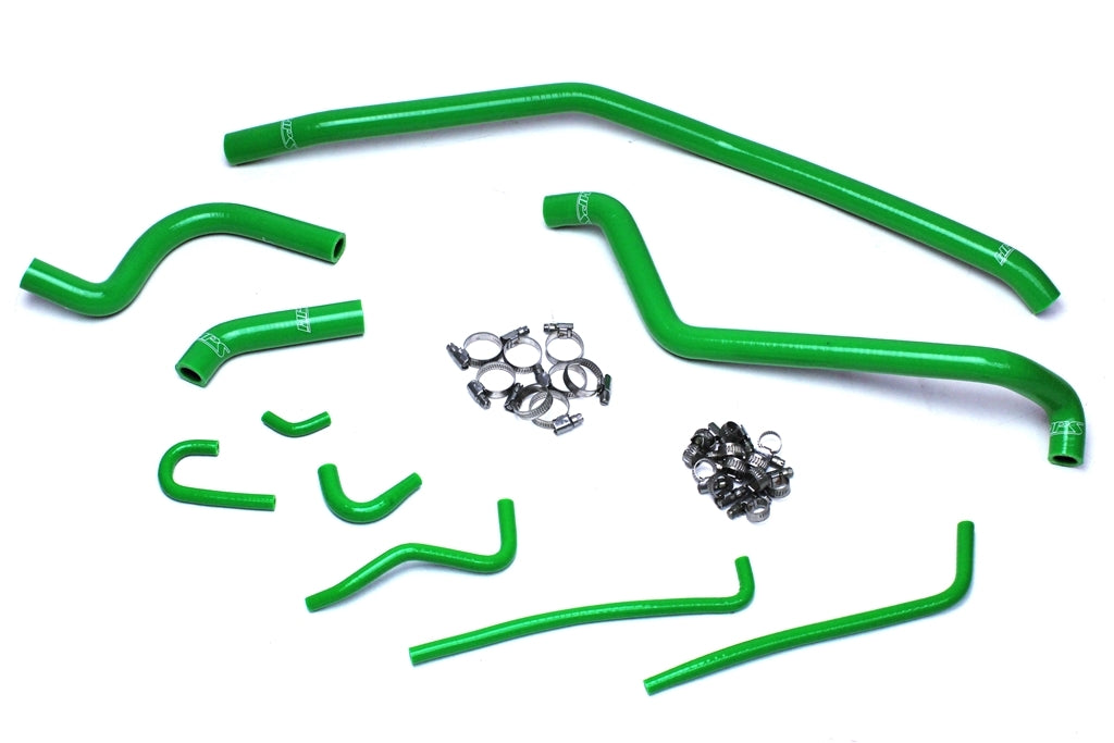 HPS 57-1504-GRN Green Silicone Radiator Hose For 2004-2009 KFX700