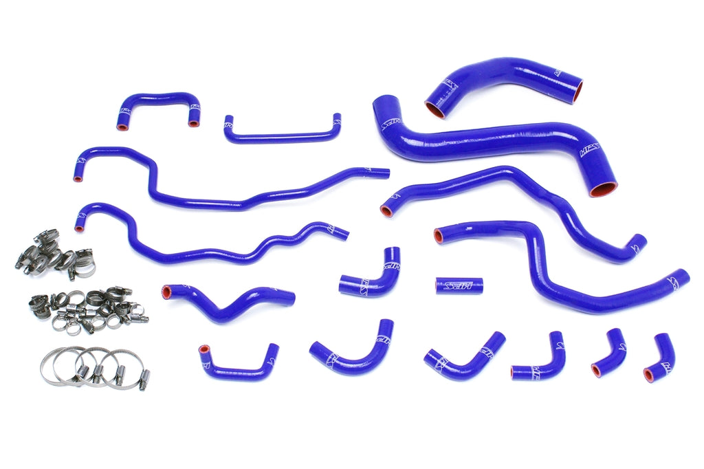 HPS Blue Silicone Radiator/Heater Hose For 2015-2016 WRX STI 2.5L Turbo