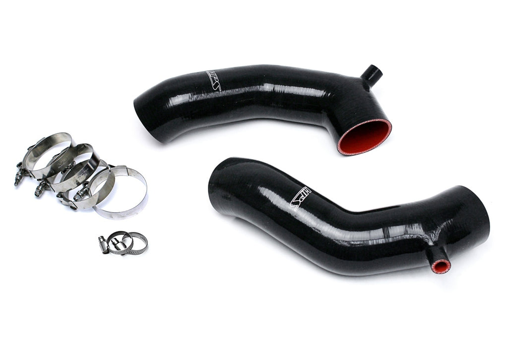 HPS 57-1517-BLK-2 Black Silicone Intake Hose For 2014-2016 Q70 5.6L V8