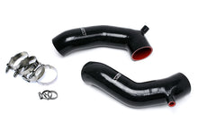 Load image into Gallery viewer, HPS 57-1517-BLK-2 Black Silicone Intake Hose For 2014-2016 Q70 5.6L V8