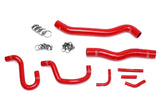 HPS Red Radiator Hose Kit For 2012-2016 Genesis Coupe 3.8L V6 Left Hand Drive