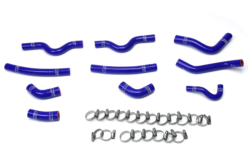 HPS 57-1523-BLUE-1 Blue Silicone Heater Hose For 1998-2007 Land Cruiser 4.7L V8