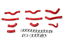 Load image into Gallery viewer, HPS 57-1523-RED-1 Red Silicone Heater Hose For 1998-2007 Land Cruiser 4.7L V8