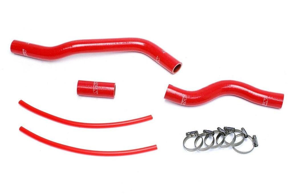 HPS 57-1525-RED Red Silicone Radiator Hose For 01-05 Civic 1.7L Manual Trans.