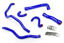 Load image into Gallery viewer, HPS Blue Silicone Radiator/Heater Hose For 2001-2006 E46 M3 Left Hand Drive