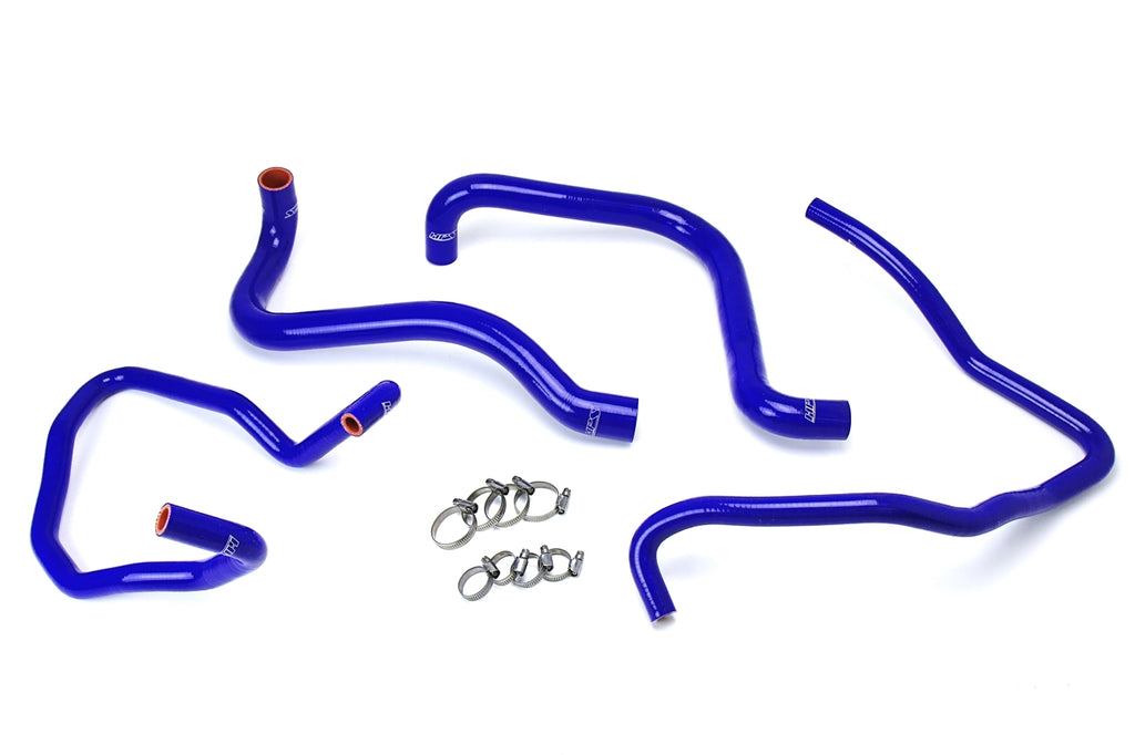 HPS Blue Radiator Hose Kit For 03-06 Wrangler TJ SE 2.4L 4Cyl Left Hand Drive