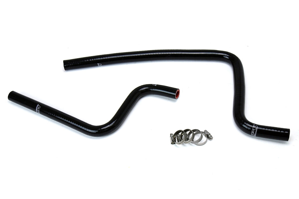 HPS 57-1590-BLK Black Silicone Heater Hose For 1997-2002 Wrangler 2.5L 4Cyl