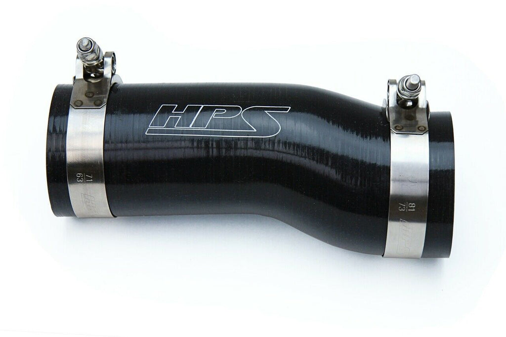 HPS 57-1595-BLK-1 Black Silicone Intake Hose For 2016-2019 Civic 1.5L Turbo