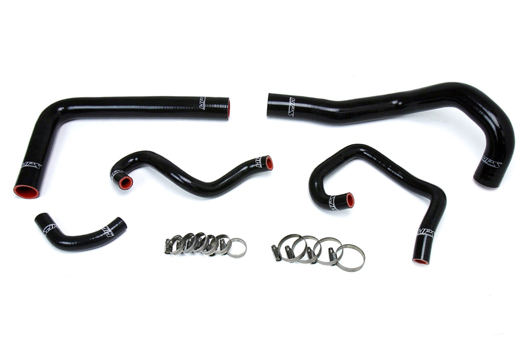 HPS Black Radiator Hose Kit For 1993-1998 Supra MK4 2JZ Turbo Left Hand Drive