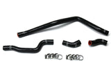 HPS 57-1615-BLK Black Silicone Radiator Hose For 2001-2005 YFM660 Raptor