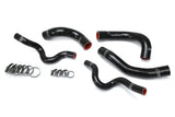 HPS 57-1630-BLK Black Silicone Radiator Hose For 2013-2017 Veloster 1.6L Turbo