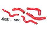 HPS 57-1630-RED Red Silicone Radiator Hose For 2013-2017 Veloster 1.6L Turbo