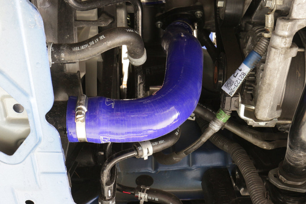 HPS 57-1632-BLUE-2 Blue Silicone Radiator Hose For 2016-2018 GSF V8 5.0L