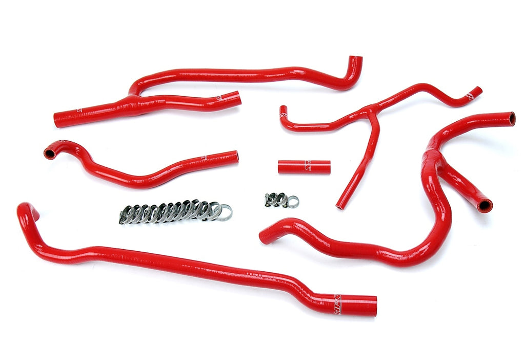 HPS 57-1660-RED Red Silicone Heater Hose For 2016-2017 Camaro SS Coupe 6.2L V8