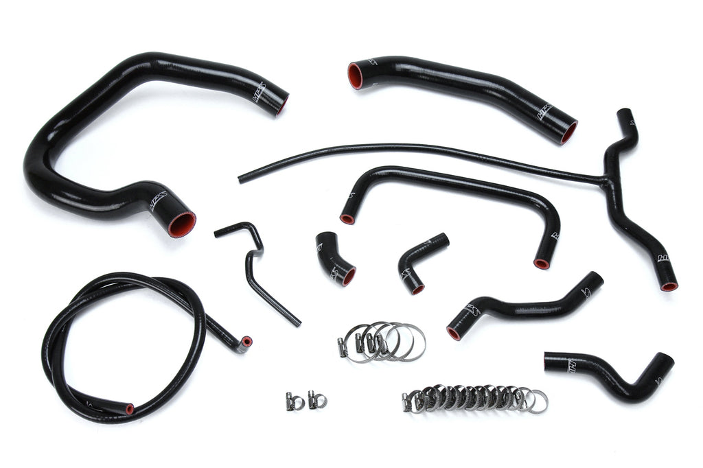 HPS 57-1661-BLK Black Silicone Radiator/Heater Hose For 2004-2011 Ranger 4.0L V6