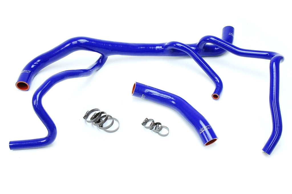 HPS 57-1664-BLUE Blue Silicone Radiator Hose For 16-17 Camaro SS Coupe 6.2L V8