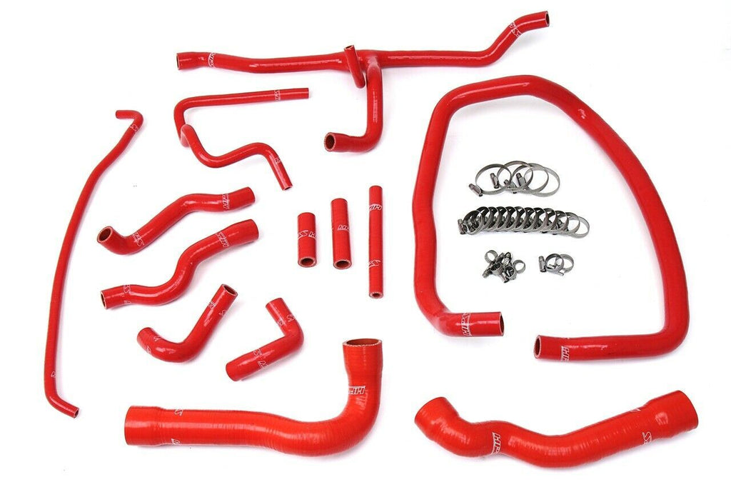 HPS Red Silicone Radiator/Heater Hose For 1996-1999 E36 M3 M3 Left Hand Drive