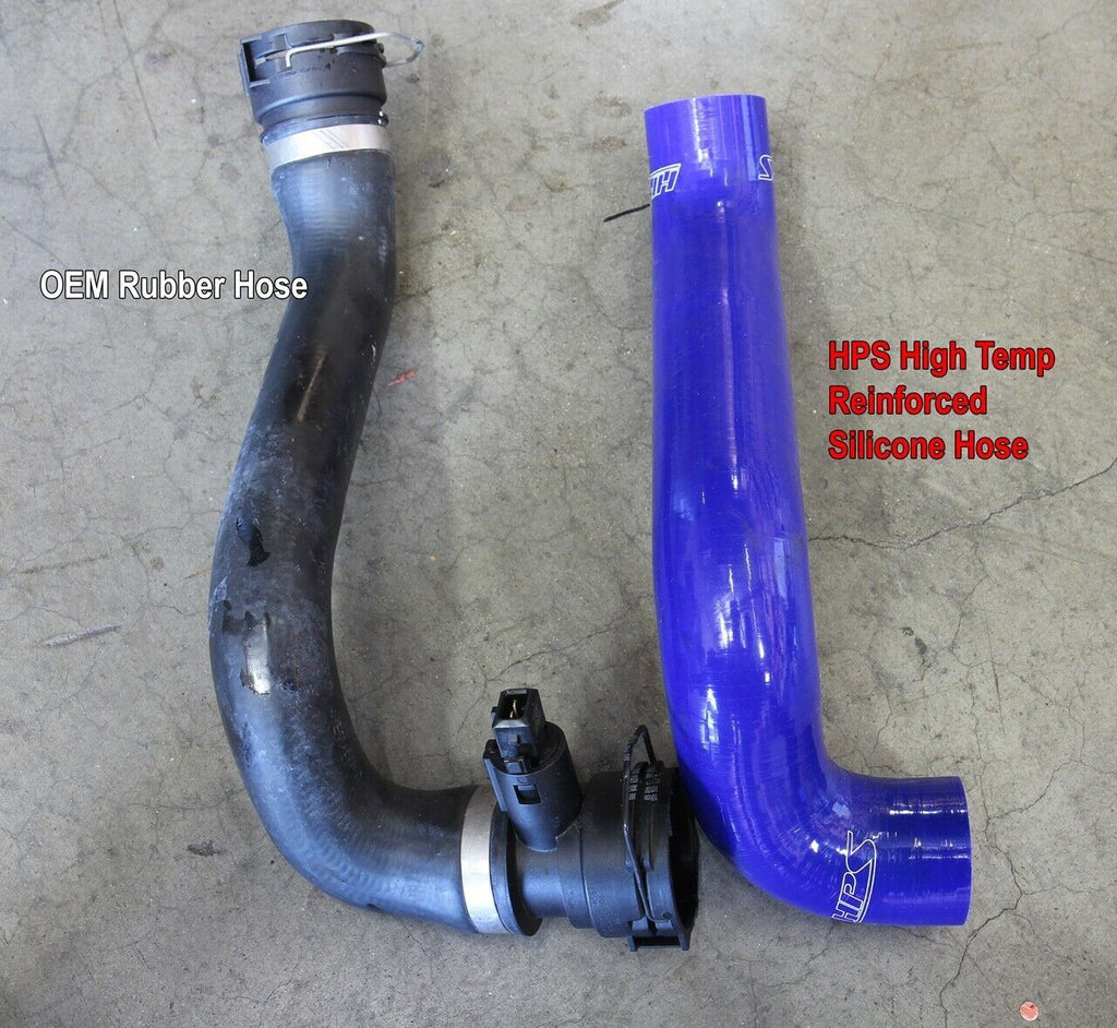 HPS 57-1698-BLK-8 Blue Silicone Radiator Hose For 2000 323Ci 2.5L E46 M52