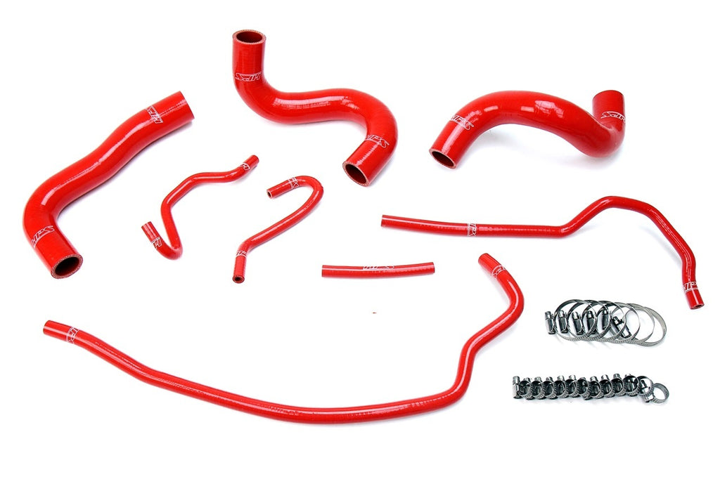 HPS 57-1723-RED Red Silicone Radiator Hose For 2009-2013 Corolla 1.8L