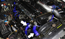 Load image into Gallery viewer, HPS Blue Silicone Radiator Hose For 89-94 Skyline GTR R32 RB26DETT Twin Turbo