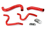 HPS 57-1731-RED Red Silicone Radiator/Heater Hose For 02 Impreza 2.5L Non Turbo