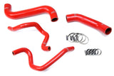 HPS 57-1732-RED Red Silicone Radiator/Heater Hose For 03 Impreza 2.5L Non Turbo