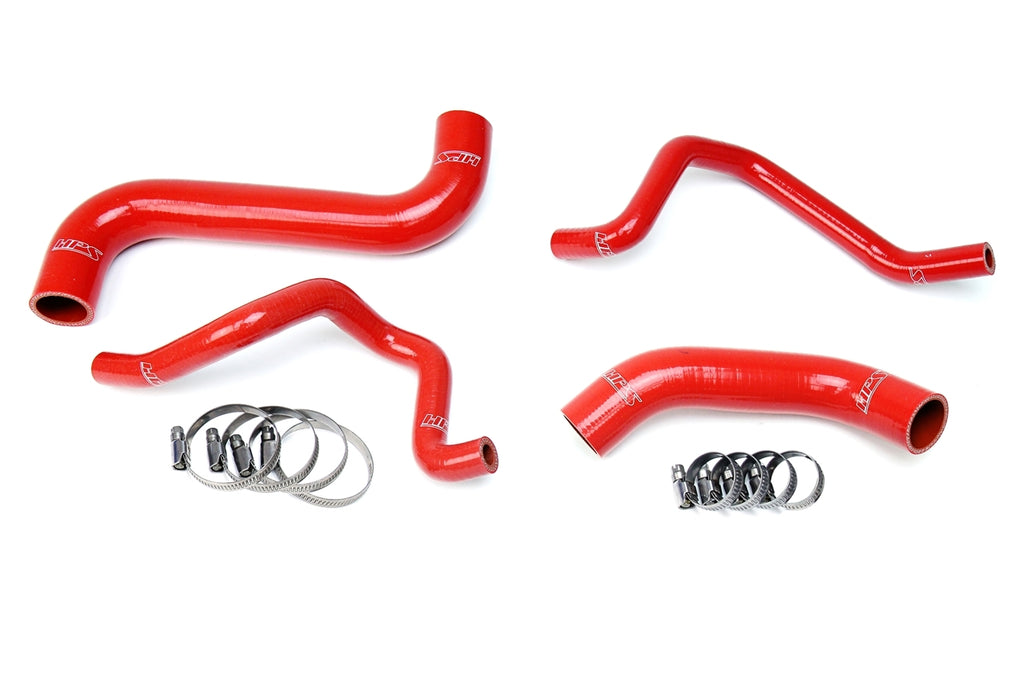 HPS Red Silicone Radiator/Heater Hose For 2006-2007 Impreza 2.5L Non Turbo