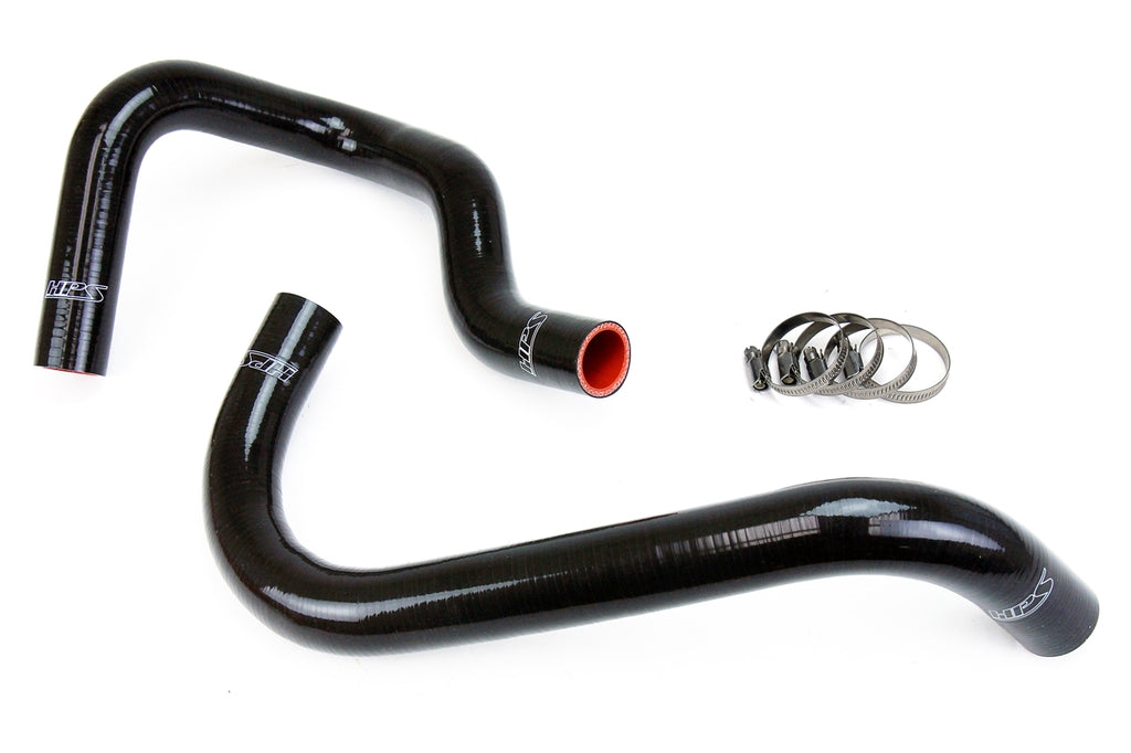 HPS 57-1746R-BLK Black Silicone Radiator Hose For 1995-2004 Tacoma 2.4L 4Cyl