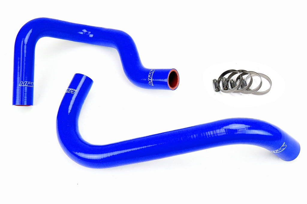 HPS 57-1746R-BLUE Blue Silicone Radiator Hose For 1995-2004 Tacoma 2.4L 4Cyl