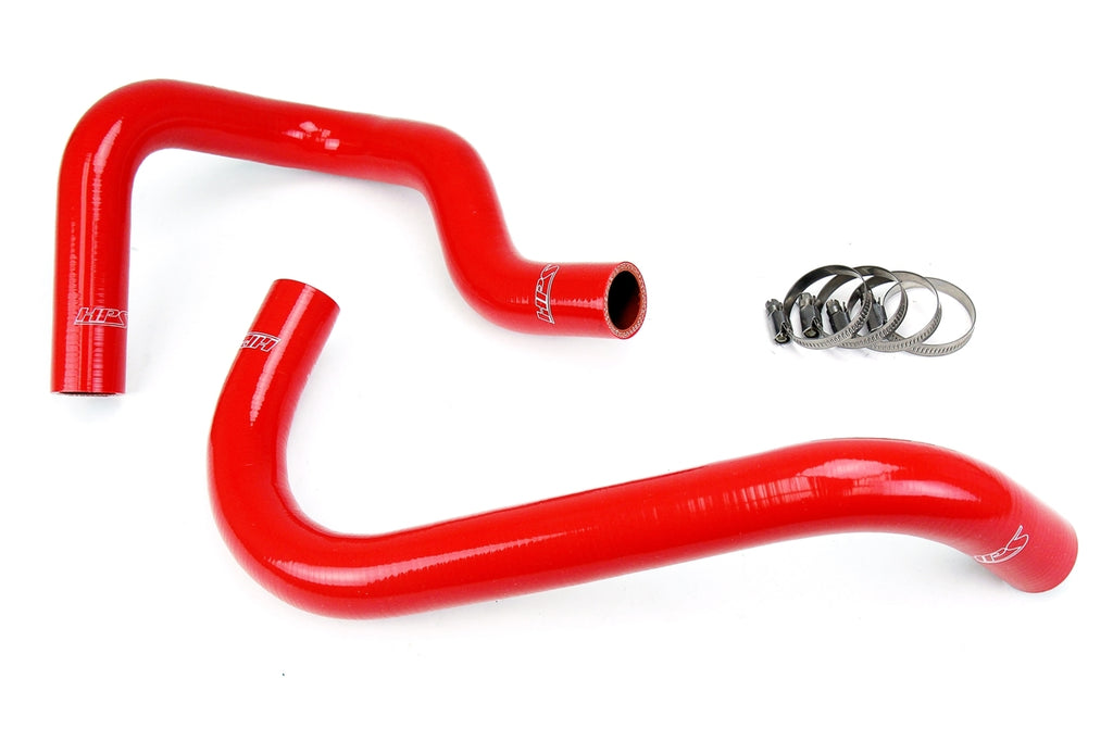 HPS 57-1746R-RED Red Silicone Radiator Hose For 1995-2004 Tacoma 2.4L 4Cyl