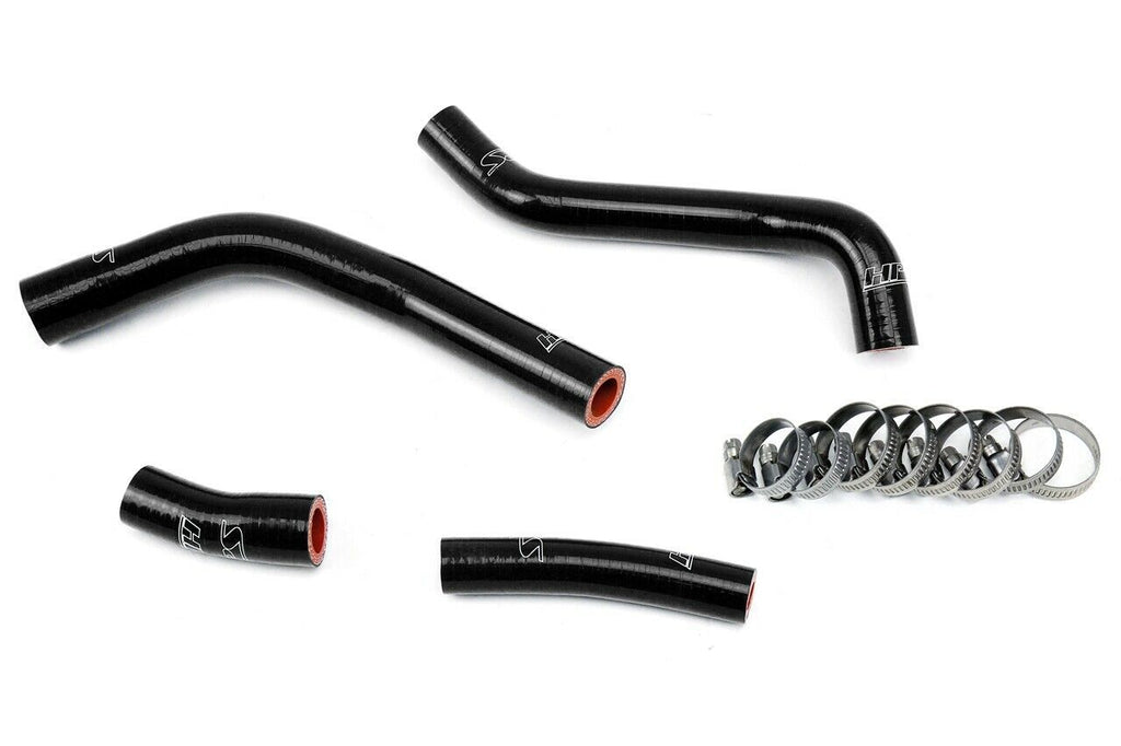 HPS 57-1757-BLK Black Silicone Radiator Hose For 2014-2017 YZ450F