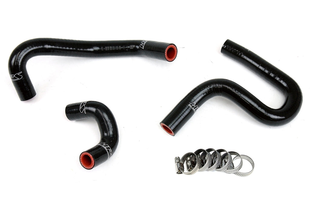 HPS 57-1763-BLK Black Silicone Heater Hose For 1995-2004 Tacoma 3.4L V6