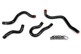 HPS 57-1769-BLK Black Silicone Heater Hose For 1999-2000 Civic Si B16 1.6L DOHC