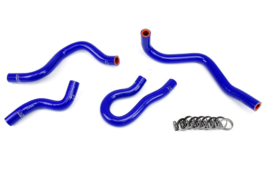 HPS 57-1769-BLUE Blue Silicone Heater Hose For 1999-2000 Civic Si B16 1.6L DOHC