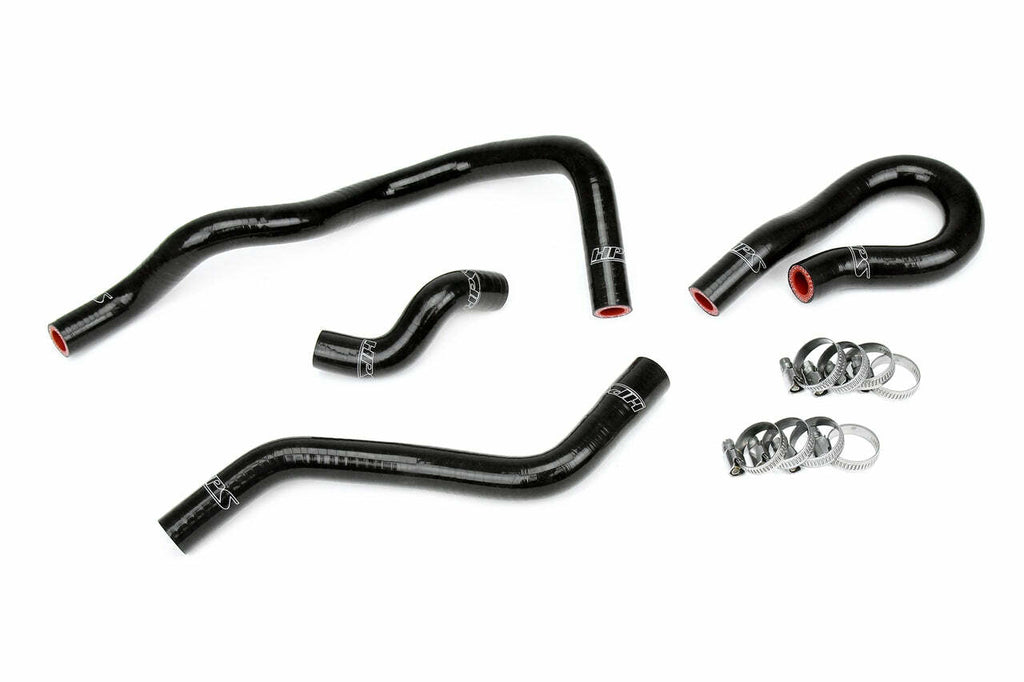 HPS Black Silicone Heater Hose Kit for 1996-2000 Civic CX DX LX 1.6L D16 SOHC